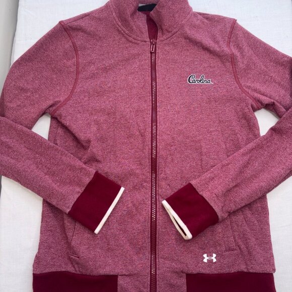 Women's Under Armour Full Zip USC Carolina Gamecocks Throwback Script Jacket M - Picture 7 of 10